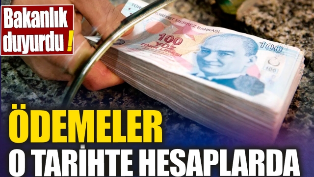 Ödemeleri Yarın Hesaplarda!