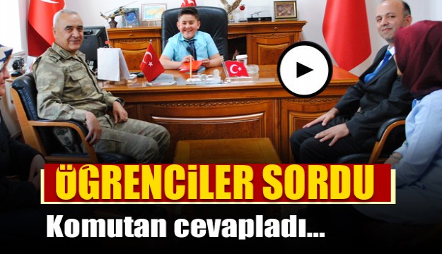 Öğrenciler Eğirdir Dağ Komando Okulu'nda