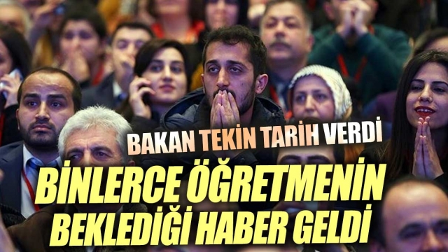 Öğretmen Atamaları İçin Tarih Verildi