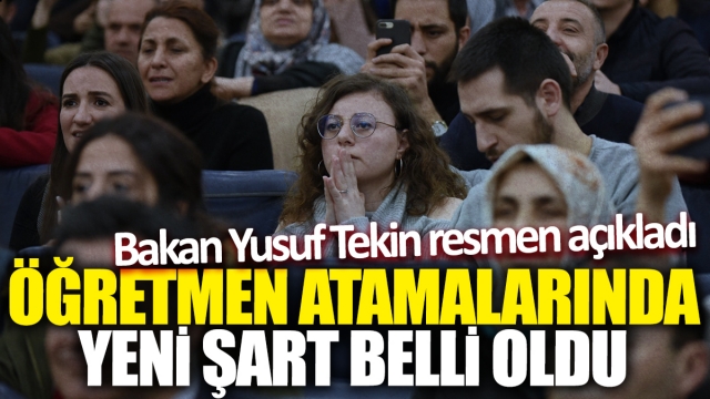 Öğretmen Atamalarında Yeni Şartlar Açıklandı