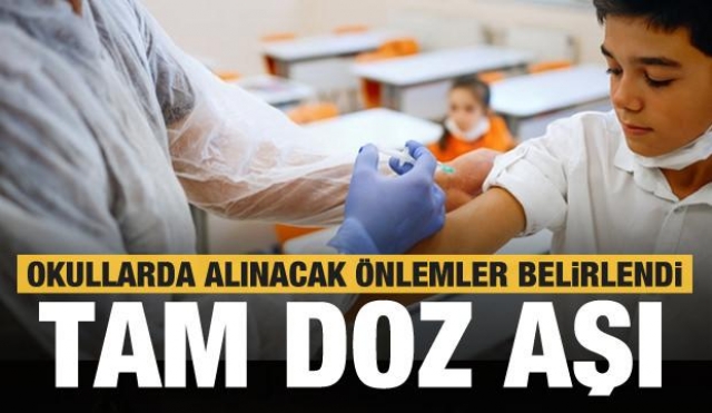 Okullarda alınacak korona önlemleri madde madde belirlendi