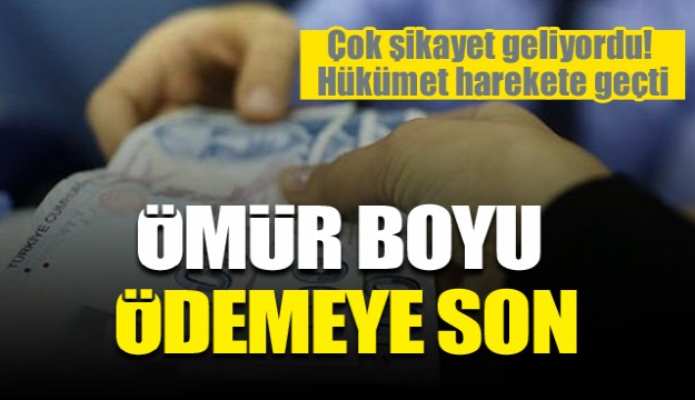 Ömür boyu nafakaya çözüm geliyor!