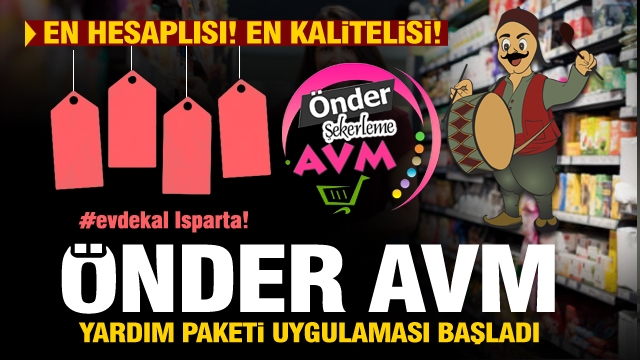 ÖNDER AVM'DE RAMAZAN YARDIM PAKETİ UYGULAMASI BAŞLADI