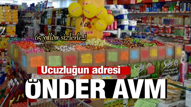 Önder Şekerleme AVM'de şubelerinde bayram fırsatı