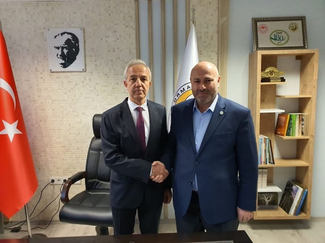 Orman Mühendisleri Odası Genel Başkanından OBM ziyareti