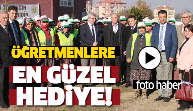 ​Orman Teşkilatından Öğretmenlere En Güzel Hediye