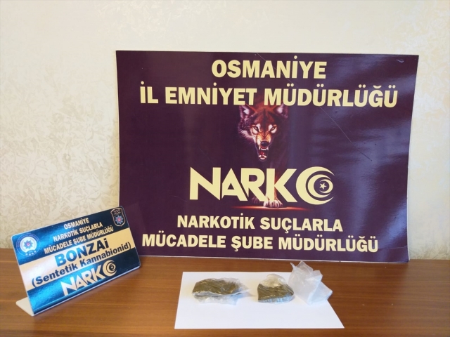 Osmaniye'de uyuşturucu ticareti iddiasıyla 2 şüpheli tutuklandı