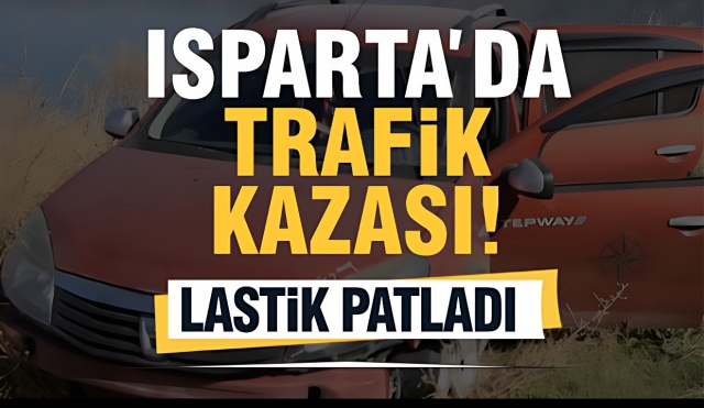 Otomobilin Lastiği Patladı