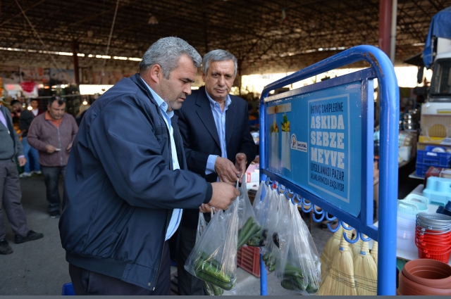  Pazarlarda askıda sebze ve meyve dönemi başladı 