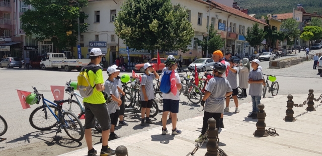 Pedallar Yeşilay Bisiklet Turu İçin Döndü