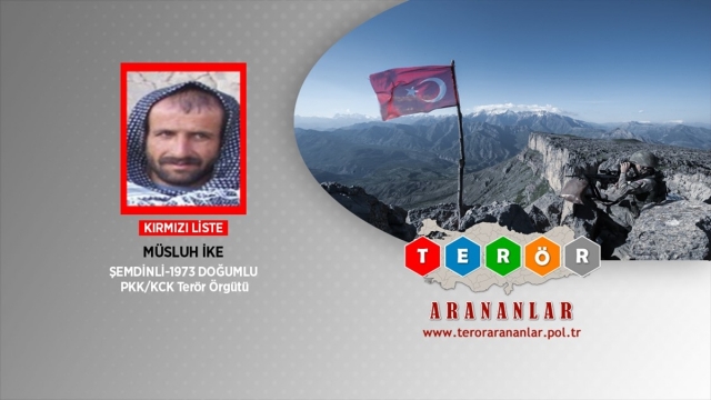 PKK'nın sözde 'Metina alan sorumlusu' etkisiz hale getirildi