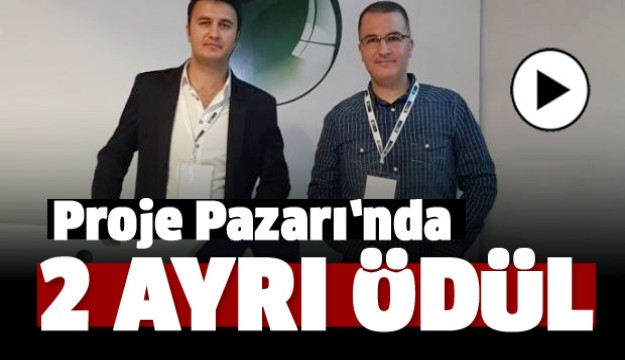 PROJE PAZARINDA SDÜ'YE 2 AYRI ÖDÜL VERİLDİ