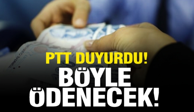 PTT duyurdu! 65 yaş üstü emekli maaşları böyle ödenecek