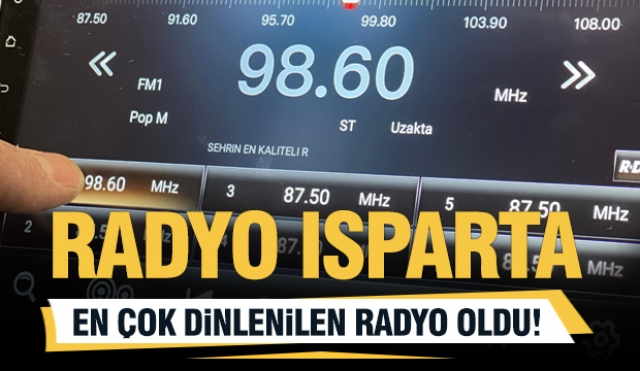 Radyo Isparta: Kısa Sürede En Çok Dinlenilen Radyo İstasyonu Oldu!