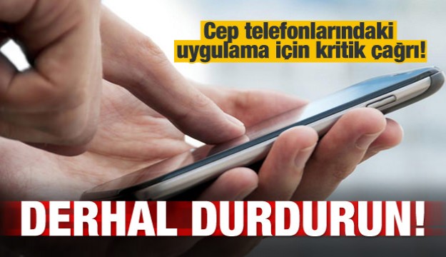 Rehber uygulamalar için flaş çağrı!Derhal durdurun