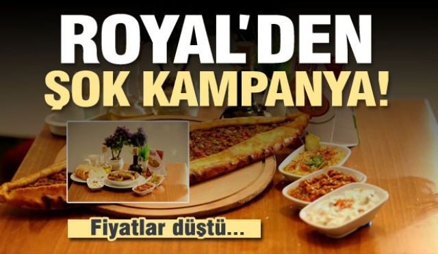 Royal Restaurant'tan şok kampanya! Nefis çorba ve menüler burada!