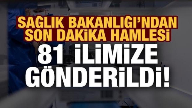 Sağlık Bakanlığı'ndan 81 ile tedbir yazısı gönderildi