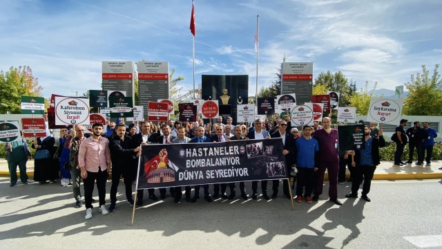 Sağlık Sen Şube Başkanı Mahmut Ağun'dan Filistin Açıklaması