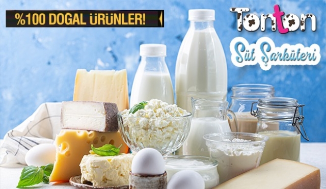 SAĞLIKLI BEYAZ LEZZETLER İÇİN TONTON SÜT ŞARKÜTERİ