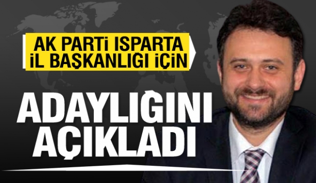 Salim Nuri Güntaç, İl Başkanlığına aday olduğunu açıkladı