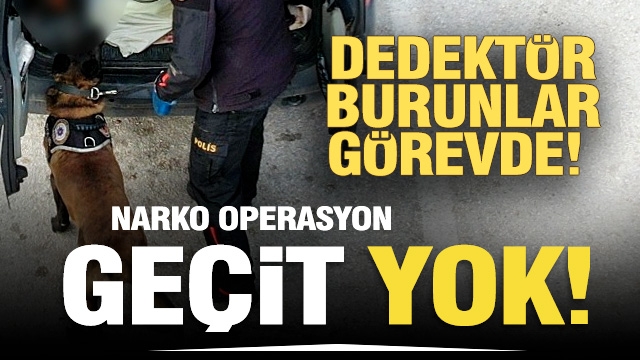 Sav Beldesi’nde Narkoalan Uygulamasında Esrar Ele Geçirildi