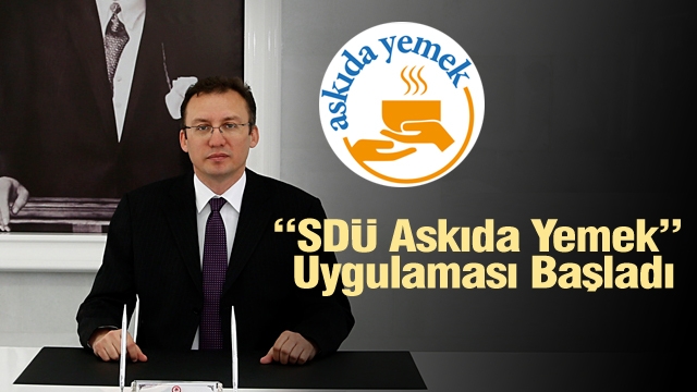 “SDÜ Askıda Yemek” Uygulaması Başladı