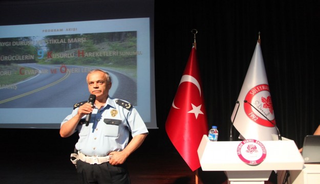  SDÜ’de ‘Yaşam Boyu Trafik Eğitimi’   