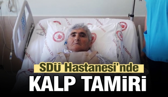 SDÜ Hastanesi’nde kalp tamiri 