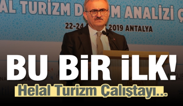 SDÜ Öncülüğünde Türkiye'de ilk defa Helal Turizm Çalıştayı Gerçekleştirildi