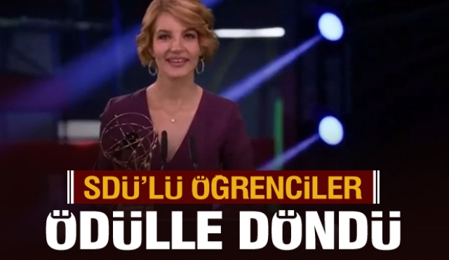 SDÜ'lü Öğrenciler "Geleceğin İletişimcileri Yarışması"ndan Ödülle Döndü