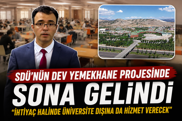 SD&Uuml;'n&uuml;n Dev Yemekhane Projesinde Sona Gelindi
