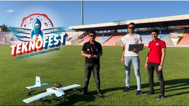 SDÜ'nün insansız hava aracı Teknofest'te finale kaldı
