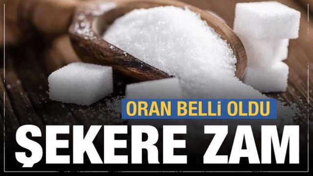 Şeker Fiyatlarına Yeni Zam Geliyor: 1 Eylül'de Geçerli Olacak