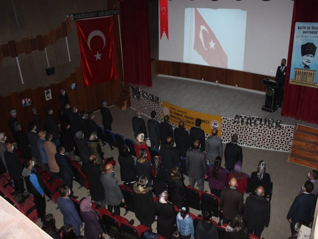Senirkent'te 10 Kasım Atatürk’ü Anma Programı Düzenlendi