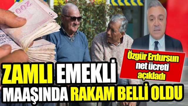 SGK Uzmanı Özgür Erdursun: Zamlı Emekli Maaşında Rakam Belli Oldu!