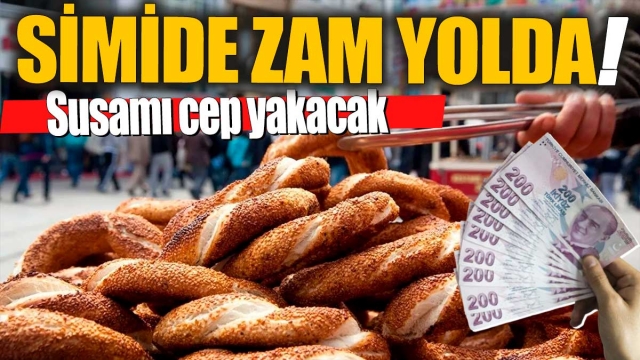 Simit Fiyatlarına KDV Zammı Yolda