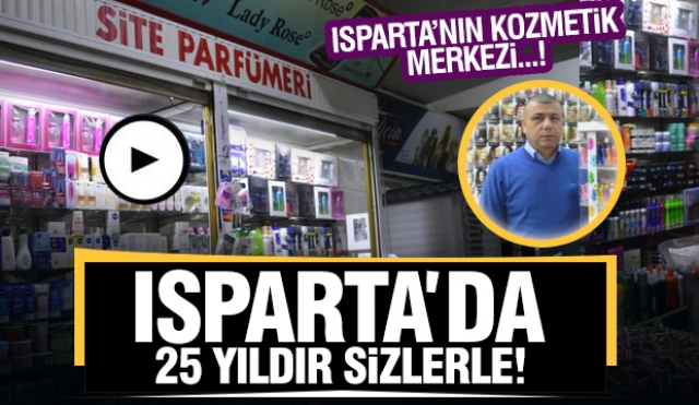 SİTE PARFÜMERİ 25 YILDIR ISPARTA'NIN HİZMETİNDE!