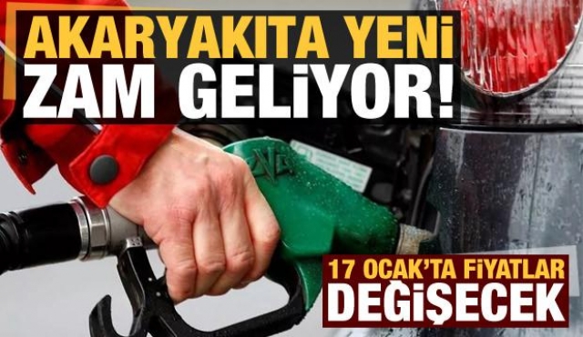 Son dakika: Akaryakıta yeni zam geliyor!