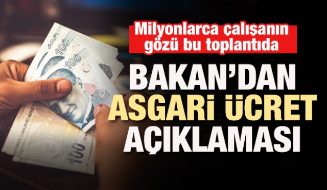 Son dakika: Bakan Selçuk'tan asgari ücret açıklaması