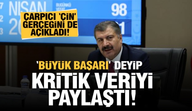 Son dakika haberi: Bakan Koca 'büyük başarı' deyip kritik veriyi paylaştı!