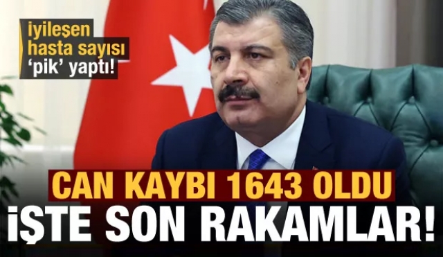Son dakika haberi: Bakanlık can kaybı ve vaka sayısındaki son durumu açıkladı!