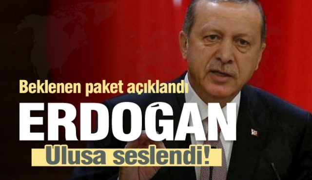 Son dakika haberi: Cumhurbaşkanı Erdoğan ulusa seslendi...