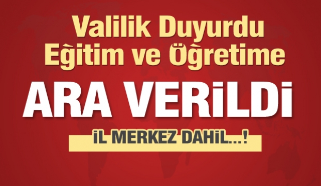 Son dakika: Isparta Merkez dahil kar tatili