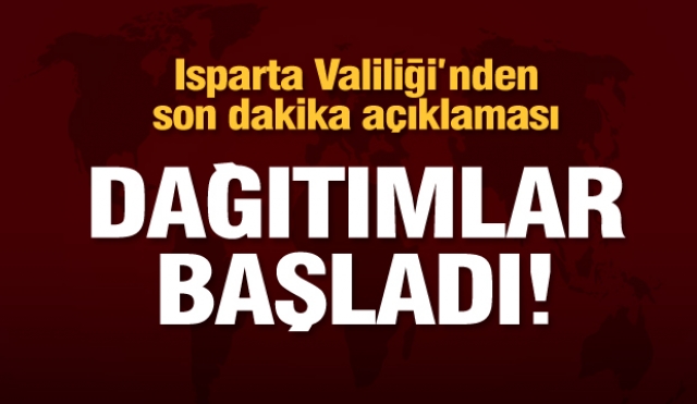 Son dakika: Isparta Valiliğin'den maske açıklaması