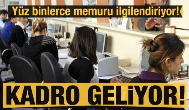 Sözleşmeli memura kadro geliyor