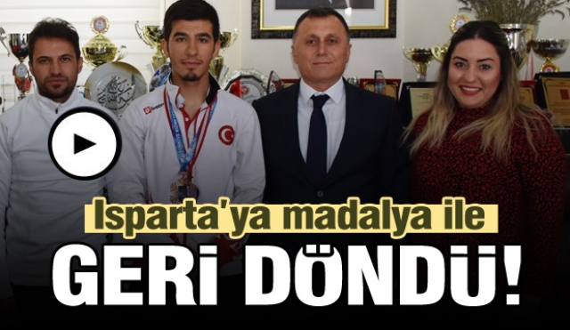 Sporcumuz Isparta'ya büyük başarı getirdi