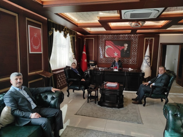 STK’LARDAN ISPARTA  İL MÜFTÜSÜ’NE ZİYARET