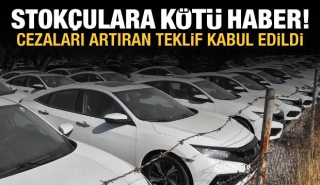 Stokçulara kötü haber!