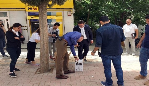 Şüpheli paketten salatalık, erik ve çiçek çıktı