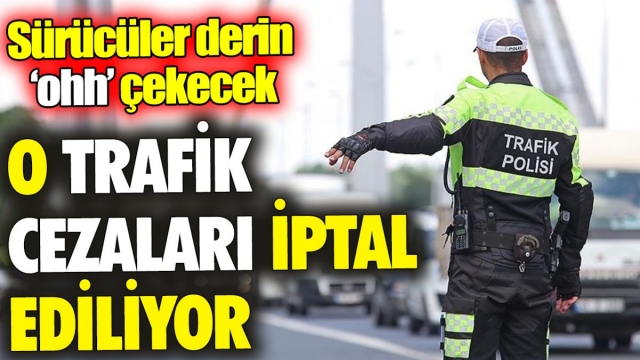 Sürücüler İçin Müjdeli Haber